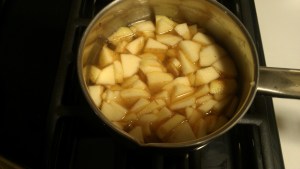 Spiced Apples, ready to cook!